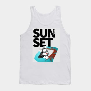 Sunset Travel Tank Top